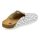 LICO Bioline Clog Print weiss/grau