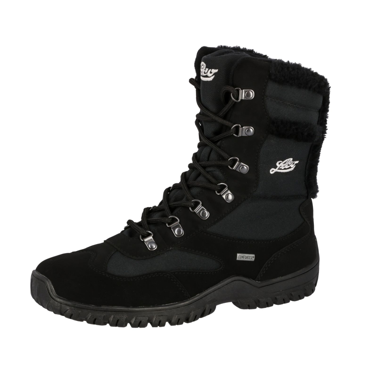 LICO Winterstiefel Saskia - schwarz/grau