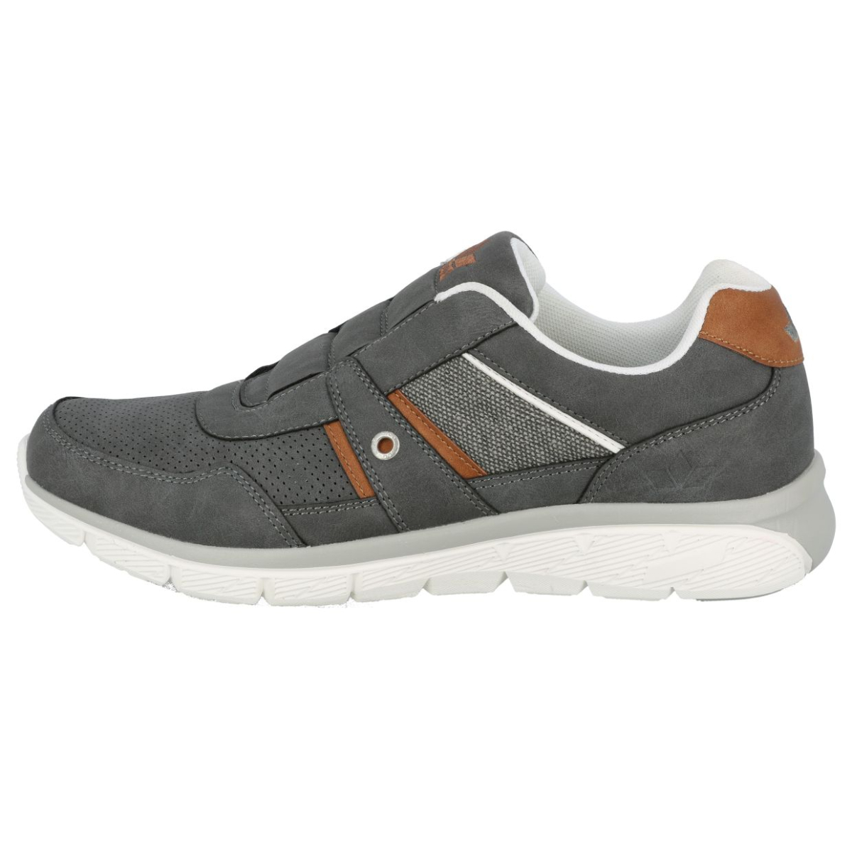 LICO Conner Slipper anthrazit/braun 39
