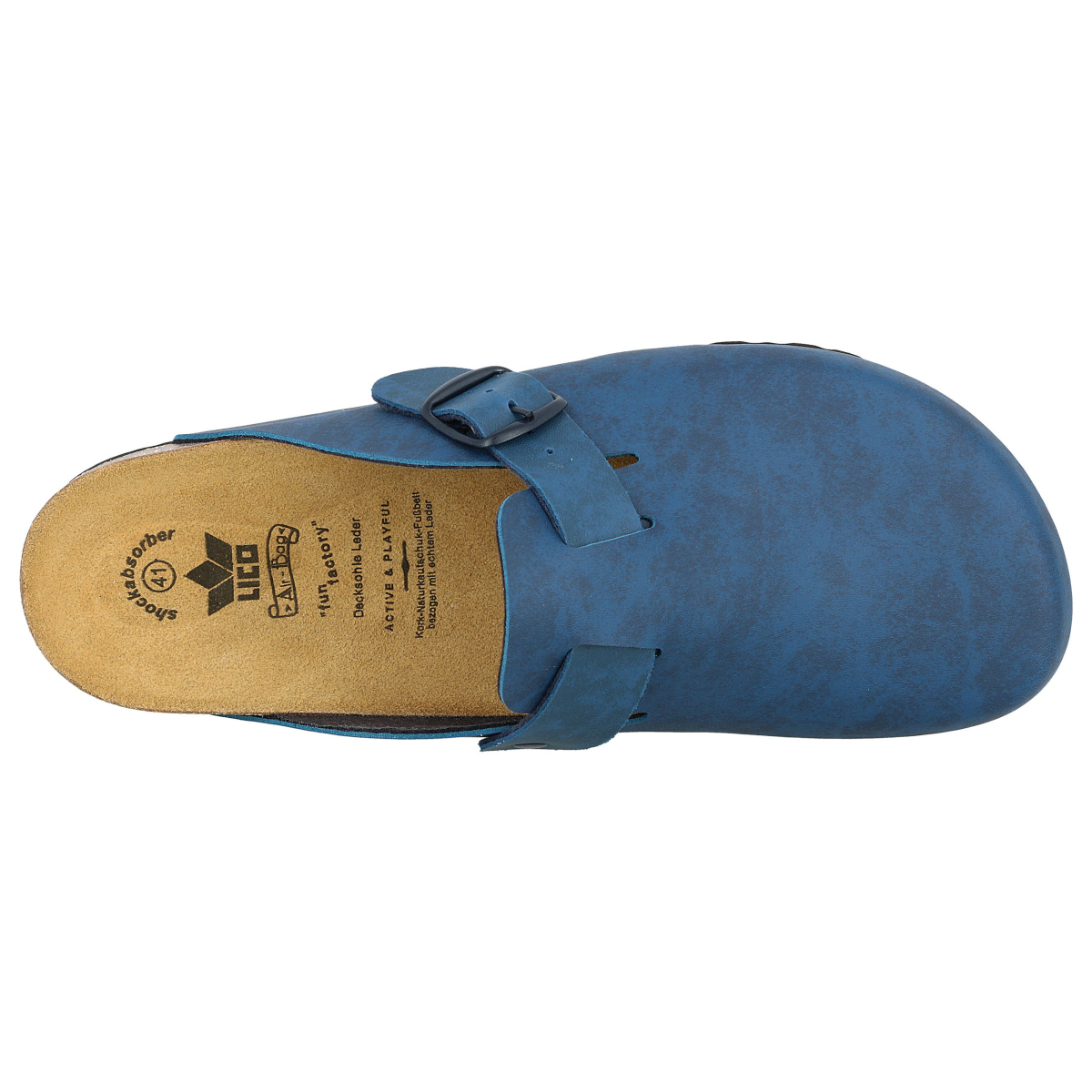 LICO Bioline Clog blau 39
