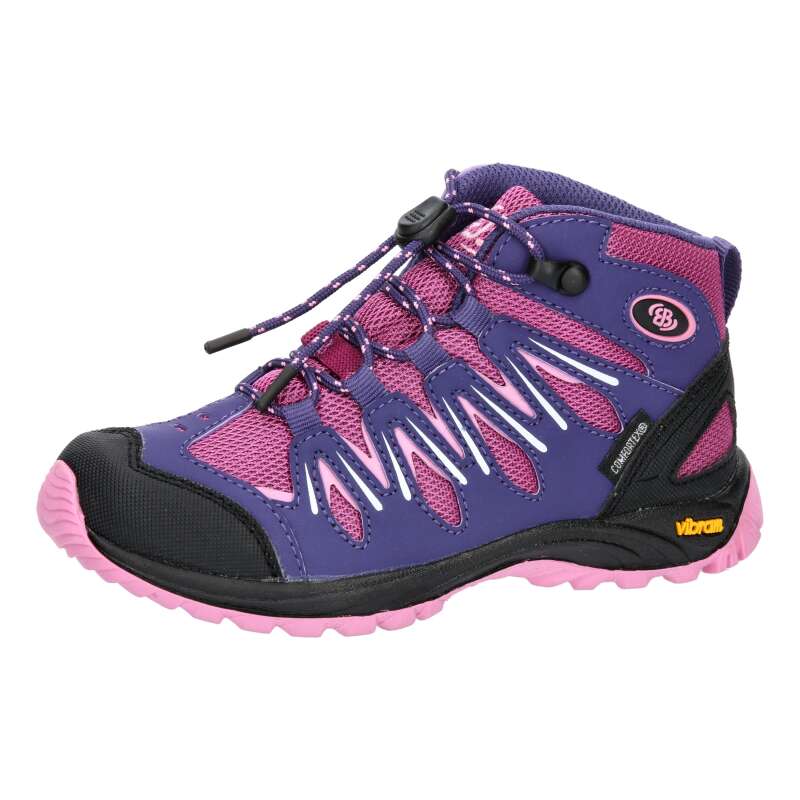 Brütting Outdoorstiefel Expedition Kids High in lila/rosa, 75,95 €