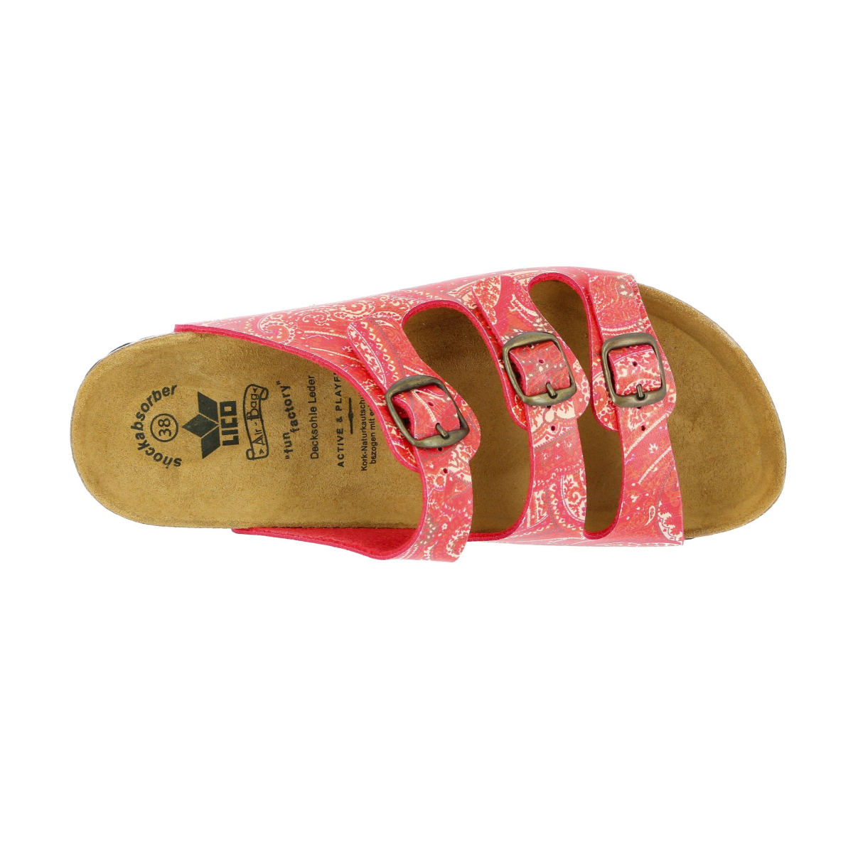 LICO Bioline Lady Power rot/orange 37